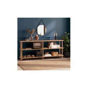 Estantería SENA 180x75 cm, MDF Acabado Pino Atlántico