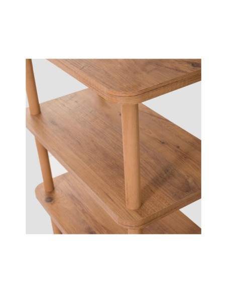 Estantería SENA 180x75 cm, MDF Acabado Pino Atlántico