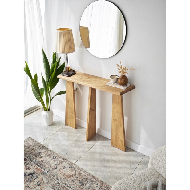 Consola SATIS, MDF Acabado Roble