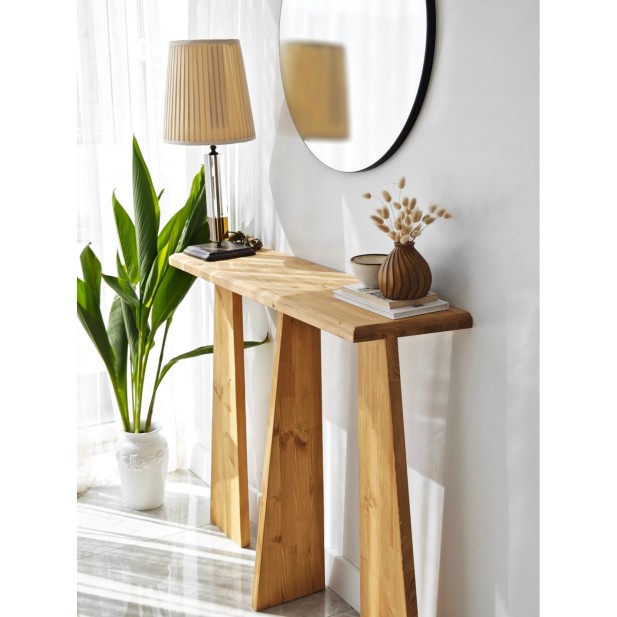 Consola SATIS, MDF Acabado Roble