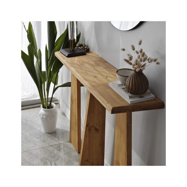 Consola SATIS, MDF Acabado Roble