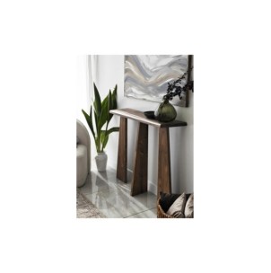 Consola SATIS, MDF Acabado Nogal 2