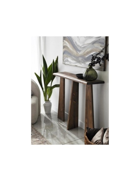Consola SATIS, MDF Acabado Nogal