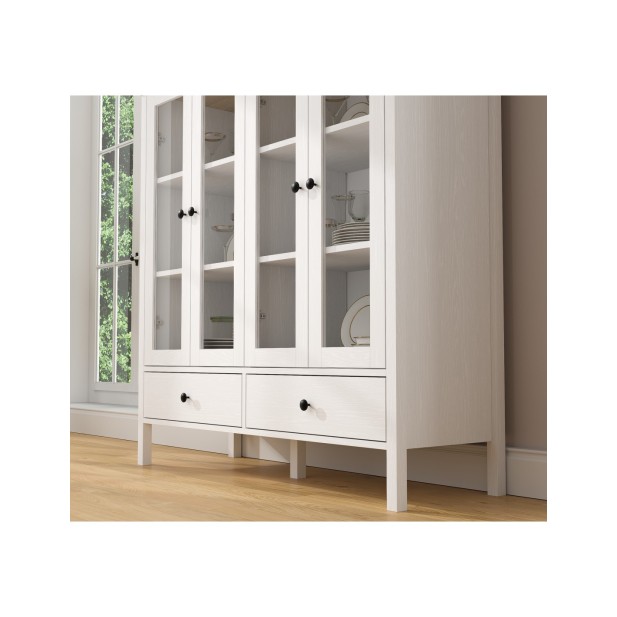 Vitrina con 2 Cajones VISE 136x130...