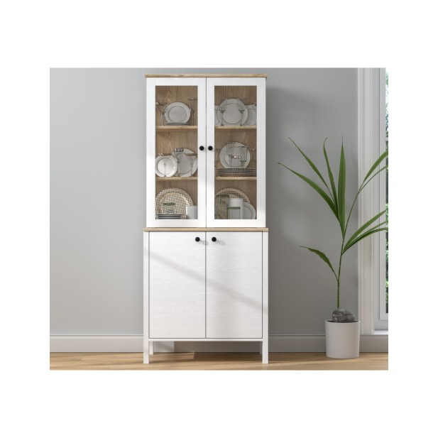 Vitrina Aparador con 2 Puertas VISE...