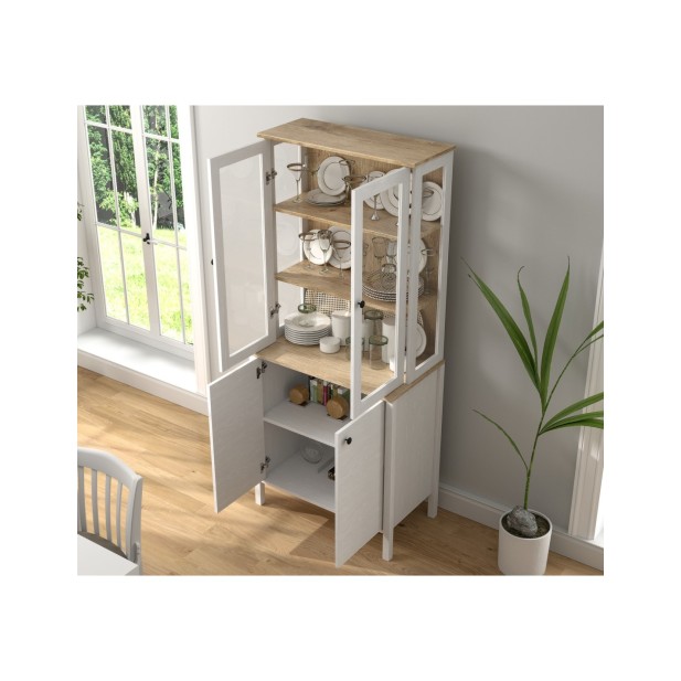 Vitrina Aparador con 2 Puertas VISE...