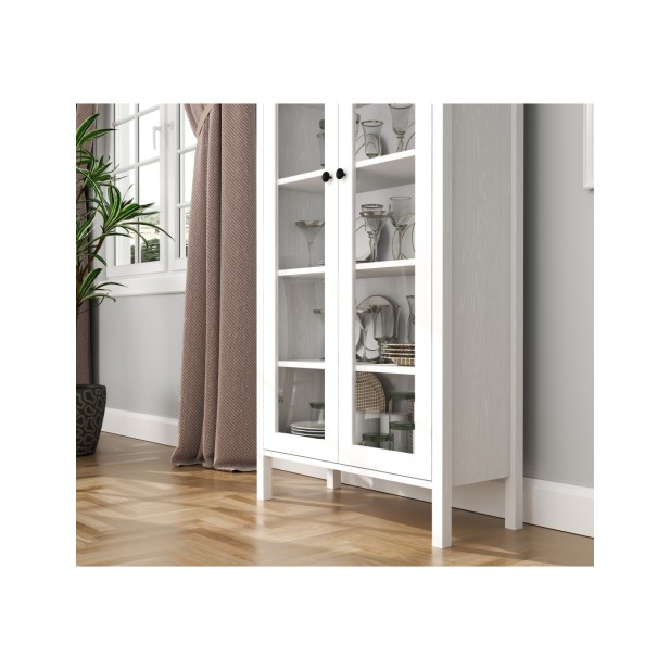 Vitrina VISE 194x83 cm, MDF Acabado...