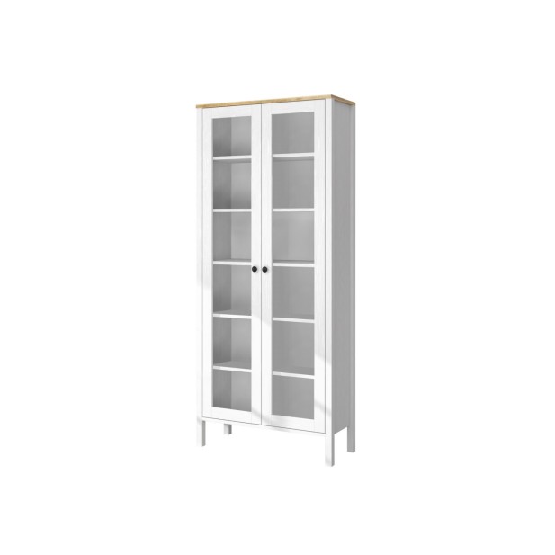 Vitrina VISE 194x83 cm, MDF Acabado...