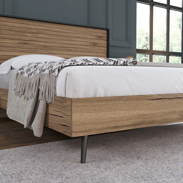 Cama Doble SOVE 169x205 cm, MDF...