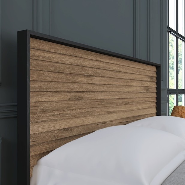 Cama Doble SOVE 169x205 cm, MDF...