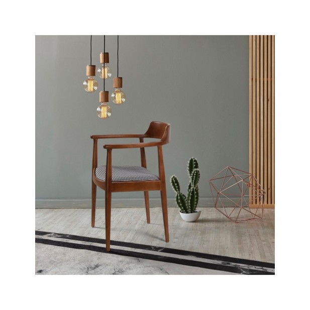 Silla con Brazos REGAL, Madera...