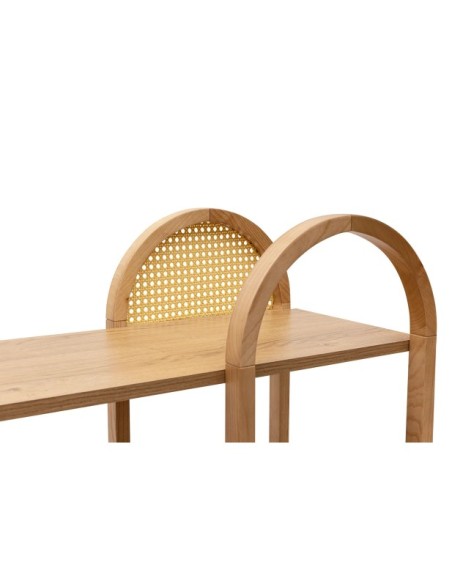 Estantería OZER 120x160 cm, Fresno Natural / MDF