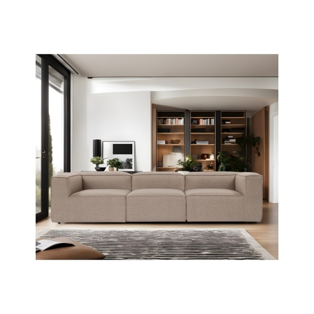 Sofá MODI 3 Plazas 297x105 cm, Lino...