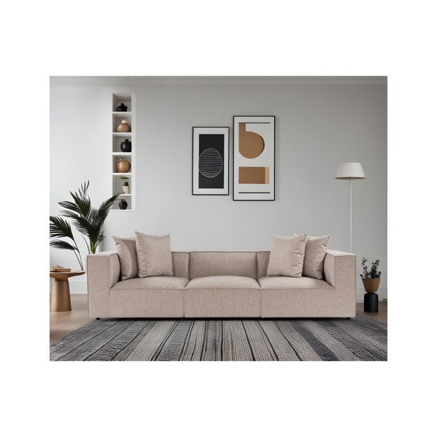 Sofá SKADI 3 Plazas 270x95 cm, Lino...