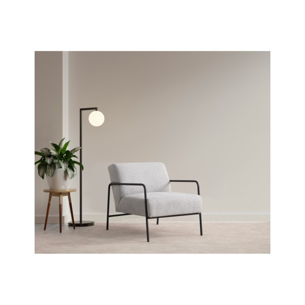 Butaca FREI 70x90 cm, Textil Gris /...