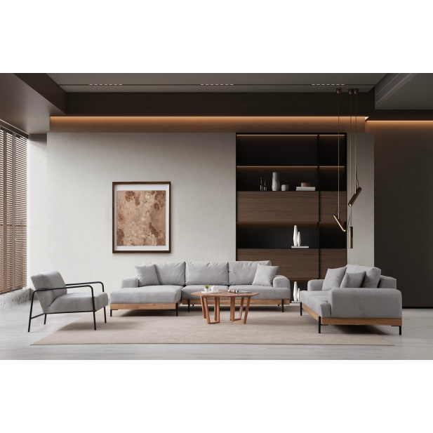 Sofá Esquinero FREI ROBLE (Izquierdo)...