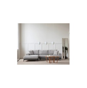 Sofá Esquinero FREI NEGRO (Izquierdo) 280x170 cm, Textil...