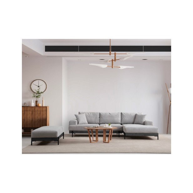 Sofá Esquinero FREI NEGRO (Derecho)...