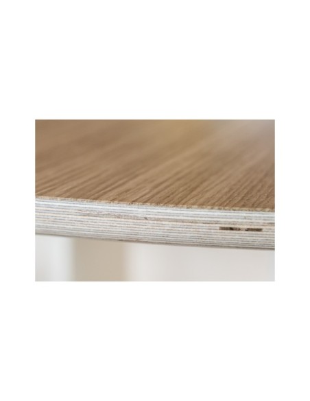 Mesa de Centro FUNGHI PICCOLO Ø80 cm, Linóleo Burdeos - Lundbergs Möbler