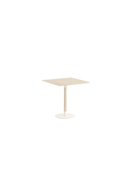 Mesa JOHN 60x60 cm de Comedor, Laminado HP / Fresno / Blanco - Lundbergs Möbler