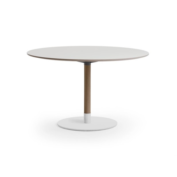 Mesa JOHN Ø90 cm de Comedor, Laminado...