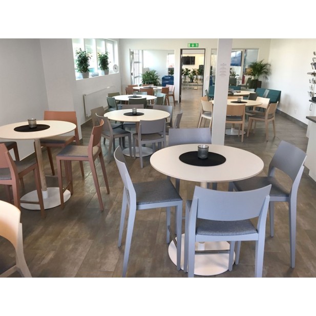 Mesa Alta JOHN HIGH Ø90 cm de...