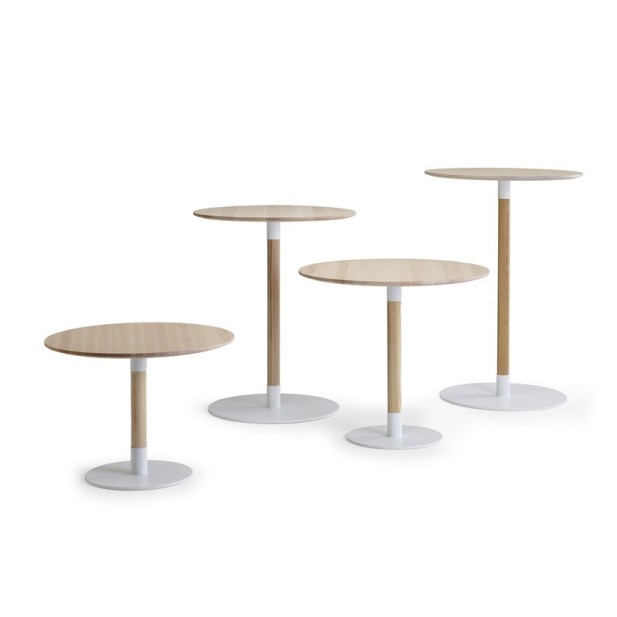 Mesa Alta JOHN HIGH Ø70 cm de...