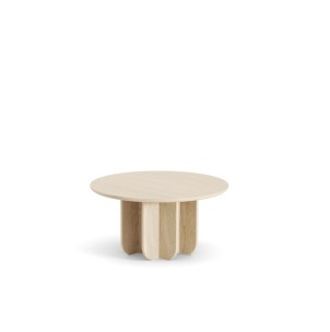 Mesa de Centro FUNGHI PICCOLO Ø50 cm, Linóleo Burdeos -...