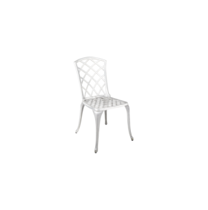 Silla de Comedor Exterior ARRAS, Aluminio Gris - Brafab