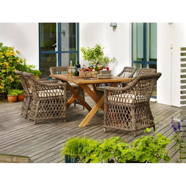 Sillón Exterior BEATRICE, Ratán...