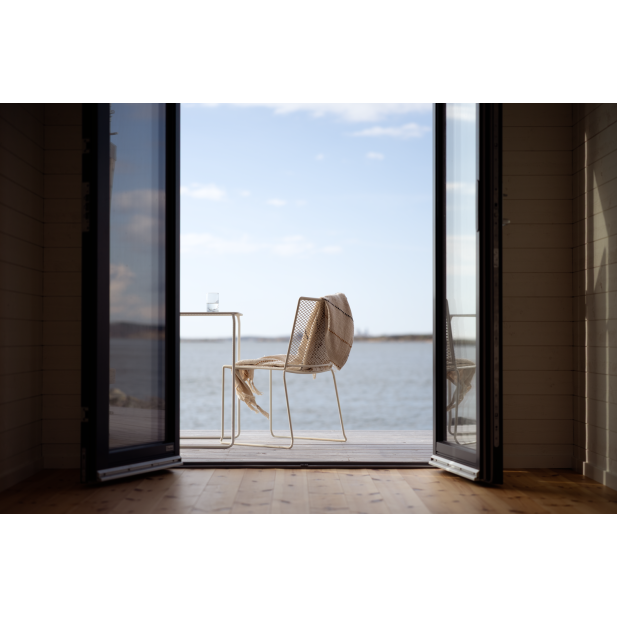 Silla de Comedor Exterior HARU, Acero...