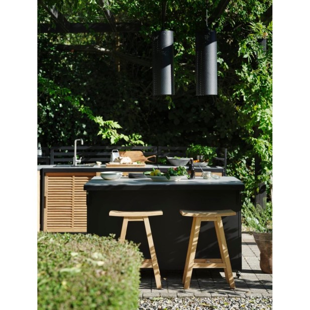 Taburete Alto Exterior KEROS 65 cm,...