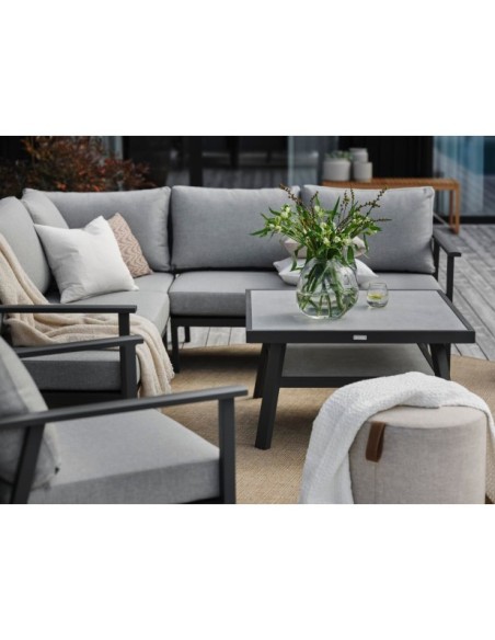 Taburete Bajo Exterior KOTTE, Olefina Arena - Brafab