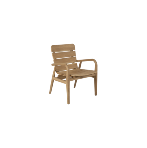 Sillón Exterior LILJA, Madera de Teca Natural - Brafab
