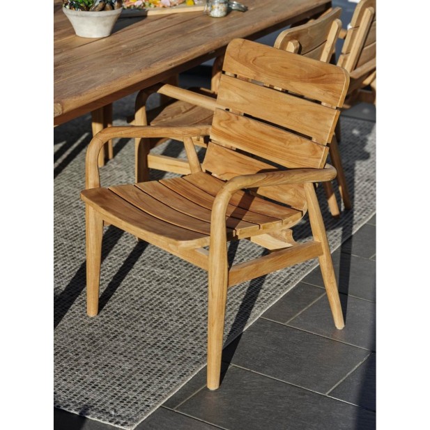 Sillón Exterior LILJA, Madera de Teca...
