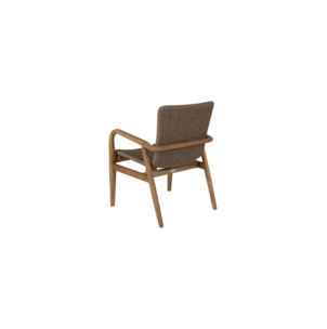 Sillón Exterior LILJA, Madera de Teca Natural / Beige -... 2