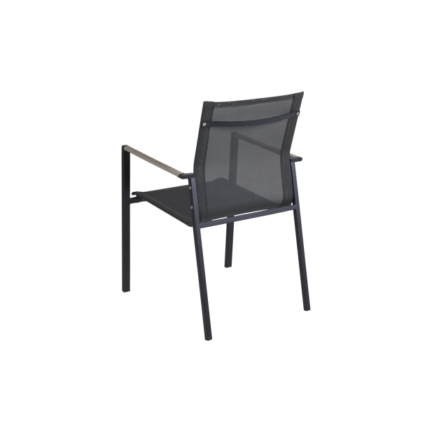 Silla de Comedor Exterior LYRA, Acero...