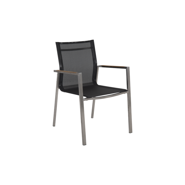 Silla de Comedor Exterior NAOS, Acero...