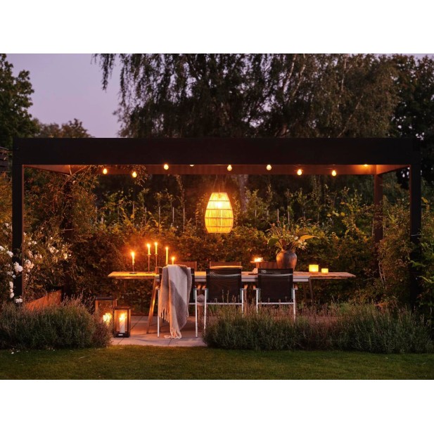 Silla de Comedor Exterior NAOS, Acero...