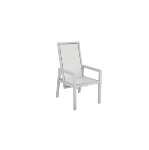 Silla Reclinable Exterior NEWFORT, Aluminio / Textilene /...