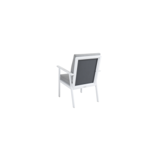 Sillón Exterior SAMVARO, Aluminio / Textilene / Blanco /... 2