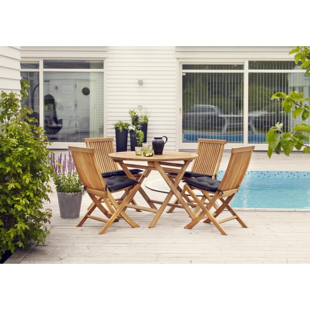 Silla de Comedor Plegable Exterior...