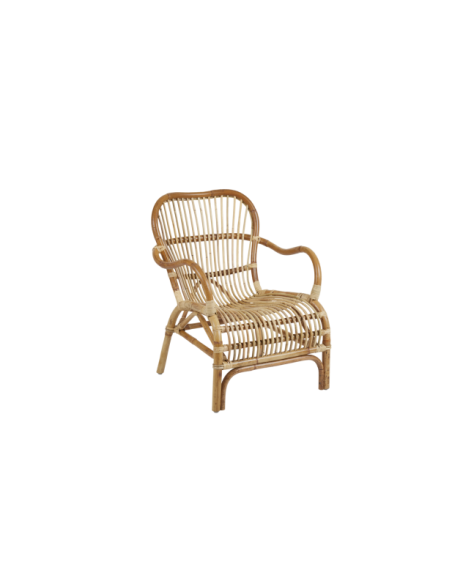 Sillón Exterior VALLDA, Ratán / Olefina / Natural - Brafab