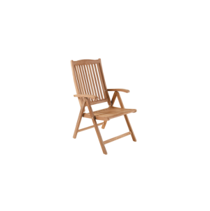 Silla Exterior Plegable VERONICA, Madera de Teca Natural...