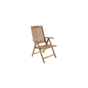 Silla Exterior Plegable VERONICA, Madera de Teca Natural...