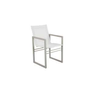 Silla de Comedor Exterior VEVI, Aluminio / Textilene /...