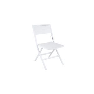 Silla de Comedor Plegable Exterior WILKIE, Aluminio...