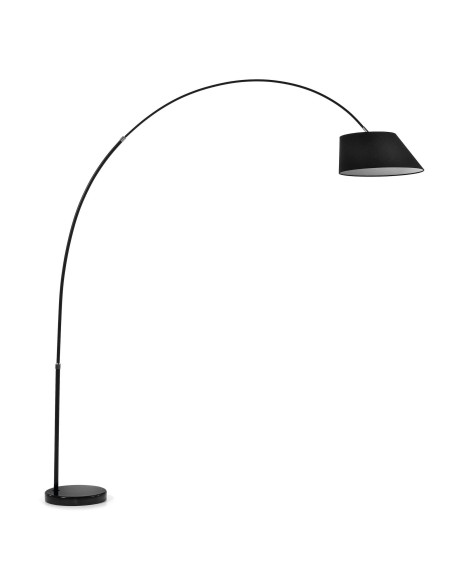 Lámpara de pie May negro - Kave Home