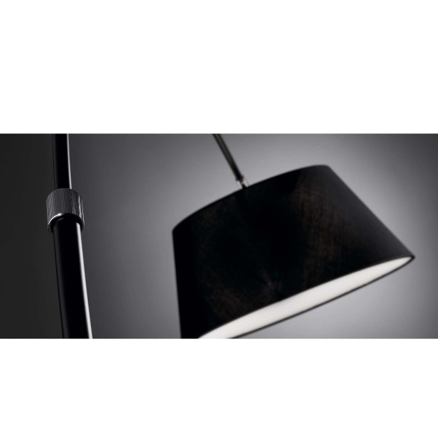 Lámpara de pie May negro - Kave Home