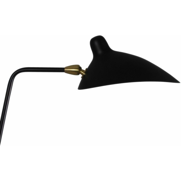 Lámpara de Pie ONE ARM MFL-1 Inspiración, Aluminio Negro. Vackart Lámpara de Pie ONE ARM MFL-1 Inspiración, Aluminio Negro. Vackart